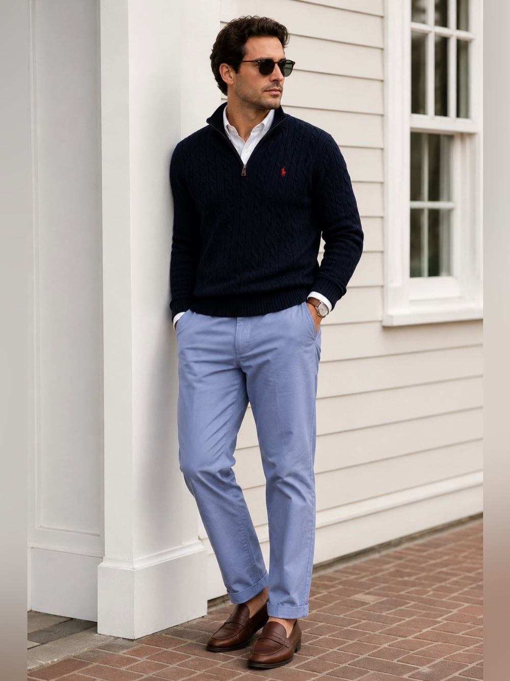 Polo Ralph Lauren Classic Fit Chino Pants Men’s Light Blue Pima Cotton
Sz 36x30